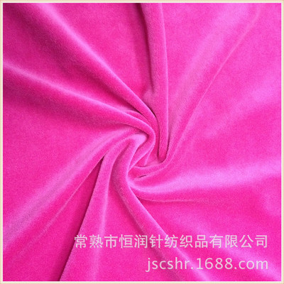 廠(chǎng)家直銷(xiāo)優(yōu)質(zhì)服裝面料 仿棉天鵝絨與全滌天鵝絨